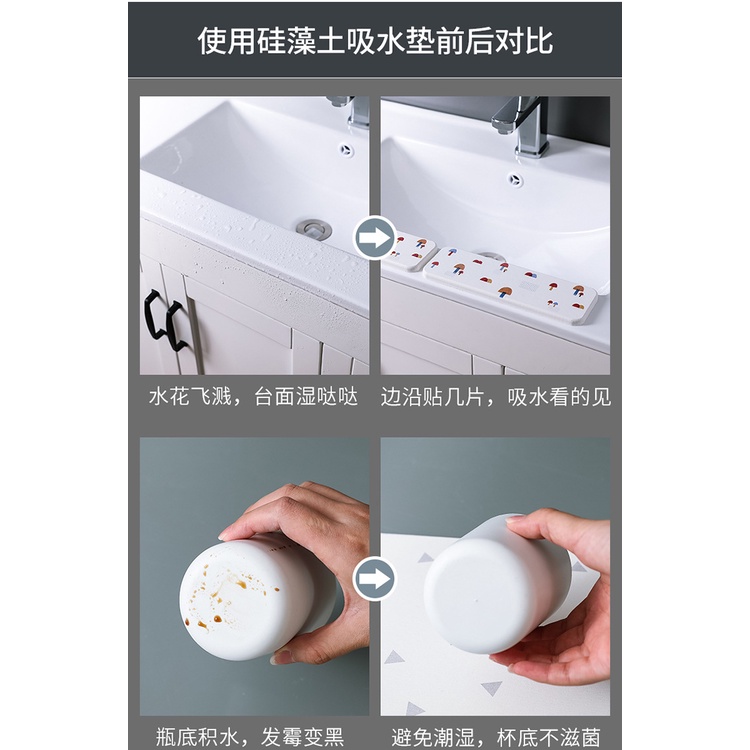 Giá Đỡ Xà Phòng Tắm Thấm Hút Tốt Nhanh Khô Tiện Dụng