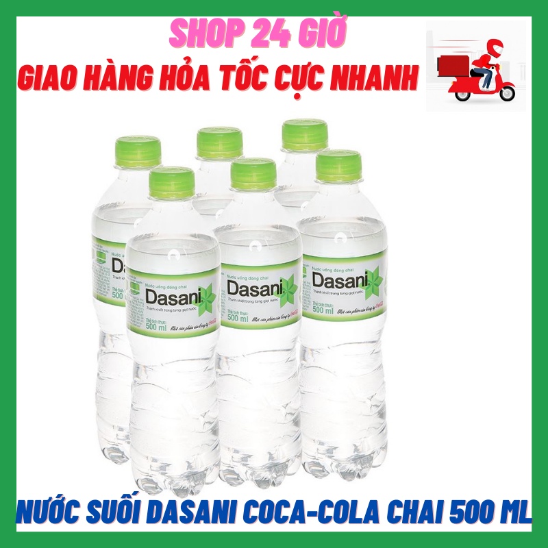 Thùng Nước Suối DASANI Chai 500 Ml