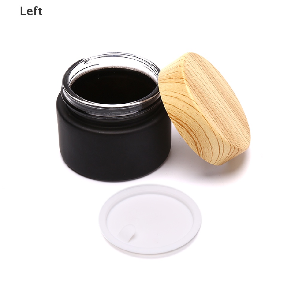 [Hàng mới về] Lọ thủy tinh mini màu đen đựng mỹ phẩm tiện dụng