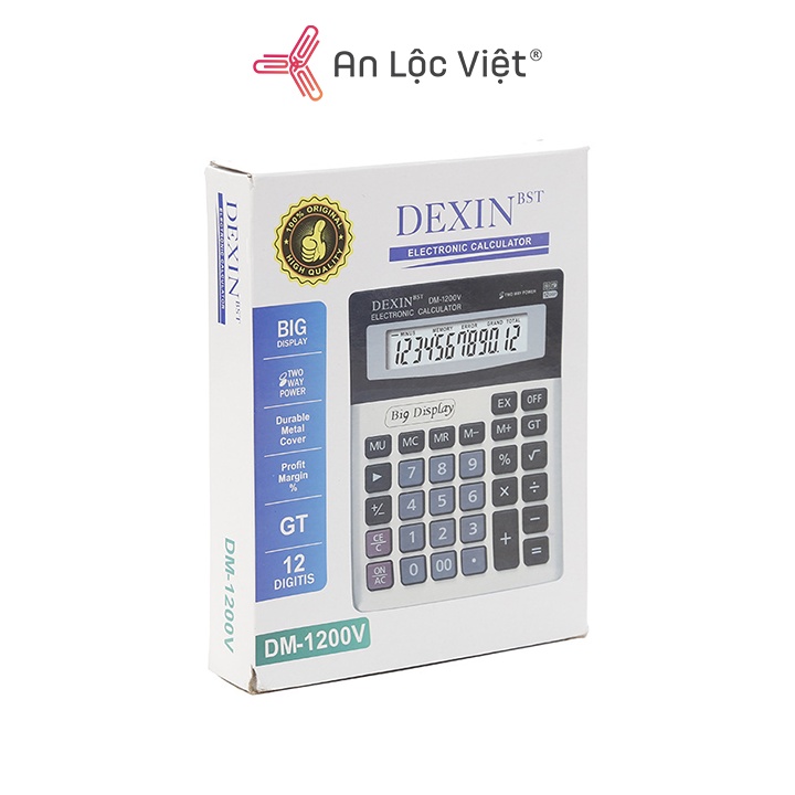 Máy tính cầm tay Dexin DM-1200V