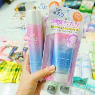 Xịt Chống nắng nâng tone SKIN AQUA Tone Up UV SPF 50+ PA+++