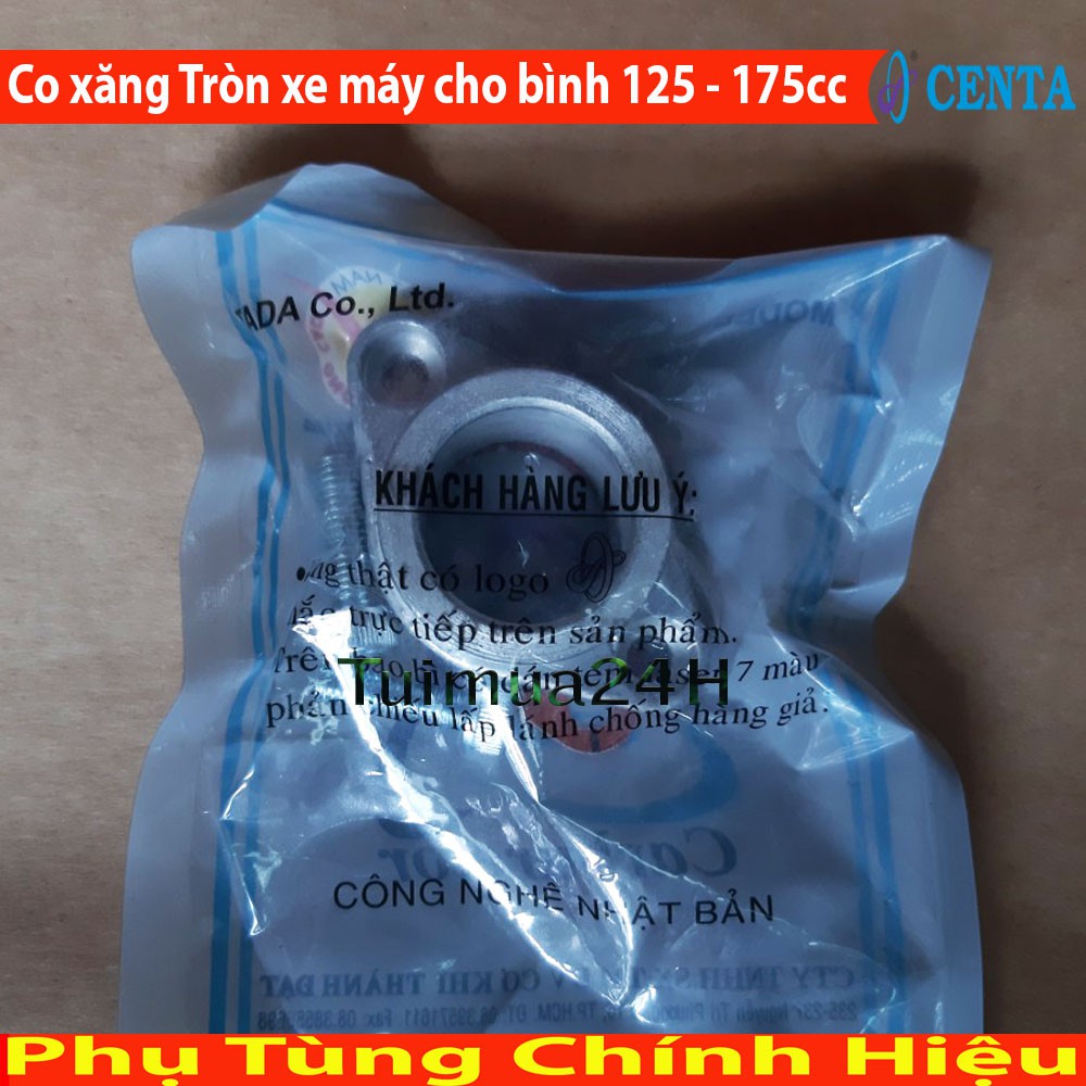 Co Xăng Tròn Nhôm Dùng Cho Xe Độ 150cc hoặc 175cc Dream, Wave, 67, Exciter 135, Tay Ga
