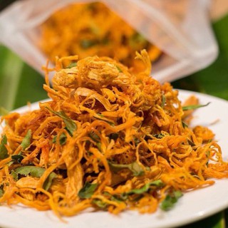 500gr khô gà lá chanh xé cay loại 1