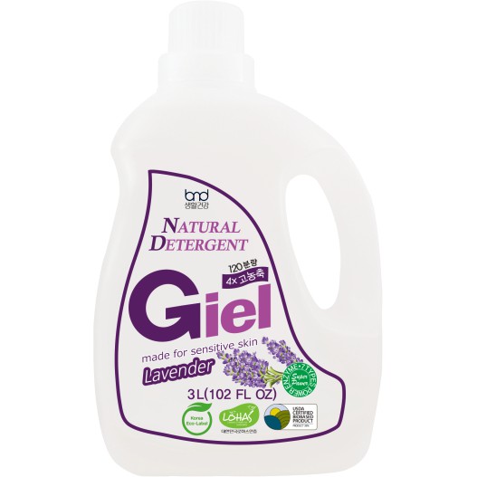 Nước giặt tự nhiên Giel hương Lavender 3L