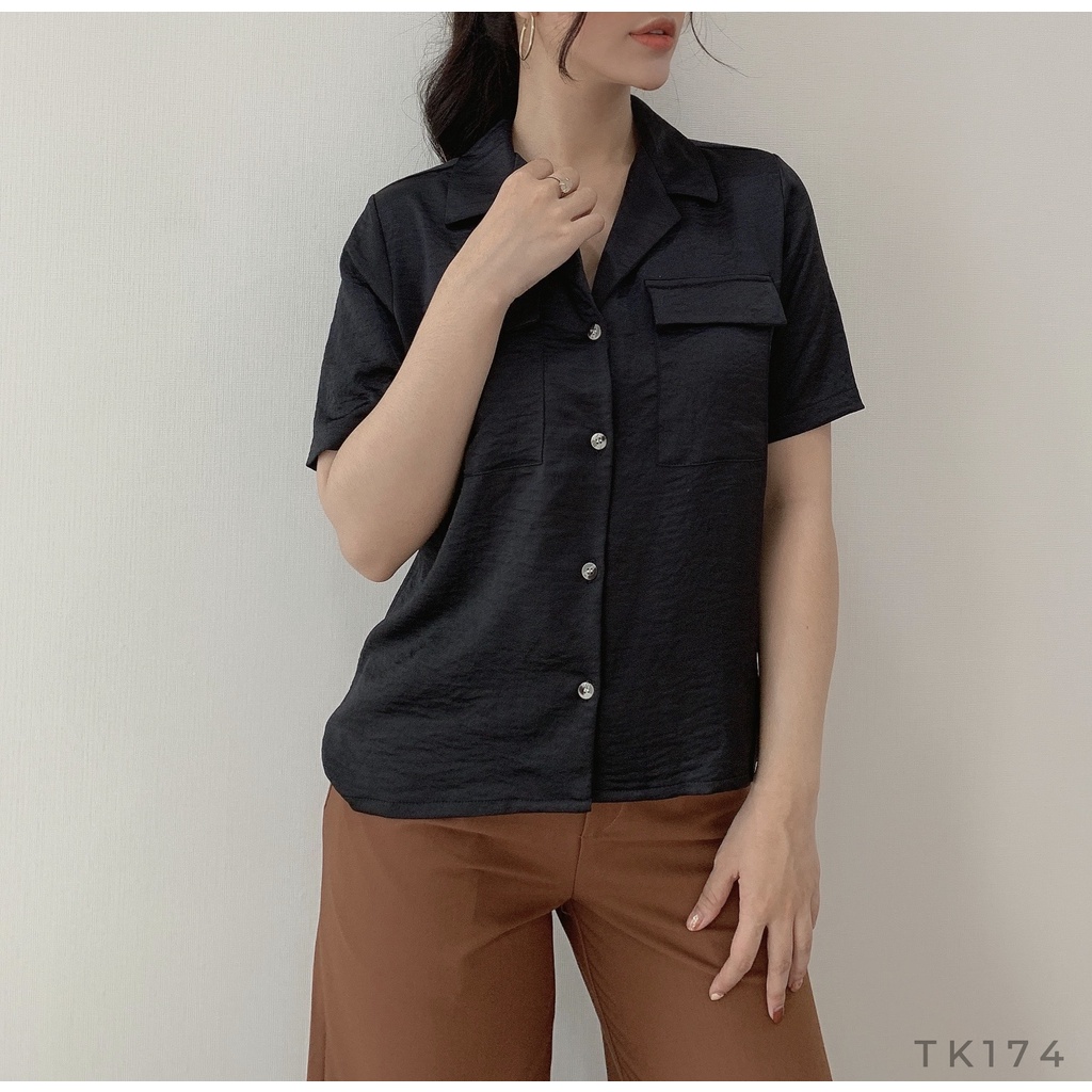 BBSTORE'S Áo sơ mi Công Sở tay ngắn -TK174