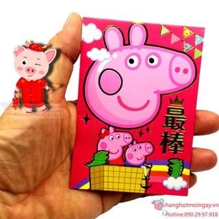 combo 6 bao lì xì Peppa Pig LX102