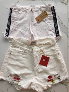 SHORTS JEAN TRẮNG