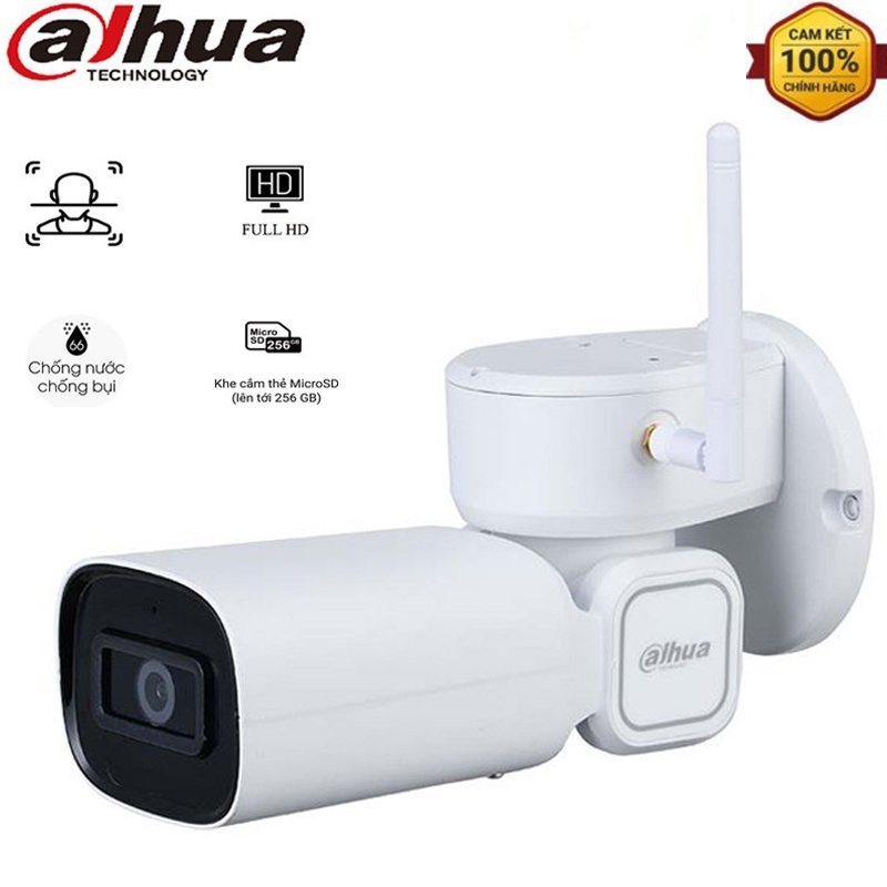 Camera Wifi PTZ Dahua 1C203UE-GN-W quay 360 độ,chuẩn Full HD,Zoom quang 3x, starlight độ nhạy sáng chống ngược sáng, ICR