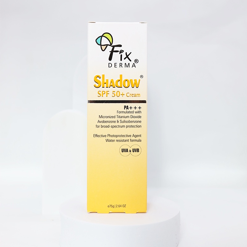 Kem Chống Nắng Cho Da Mặt Và Toàn Thân Giữ Ẩm Fixderma Shadow SPF 50+ 75g [Nhập Khẩu Chính Hãng]