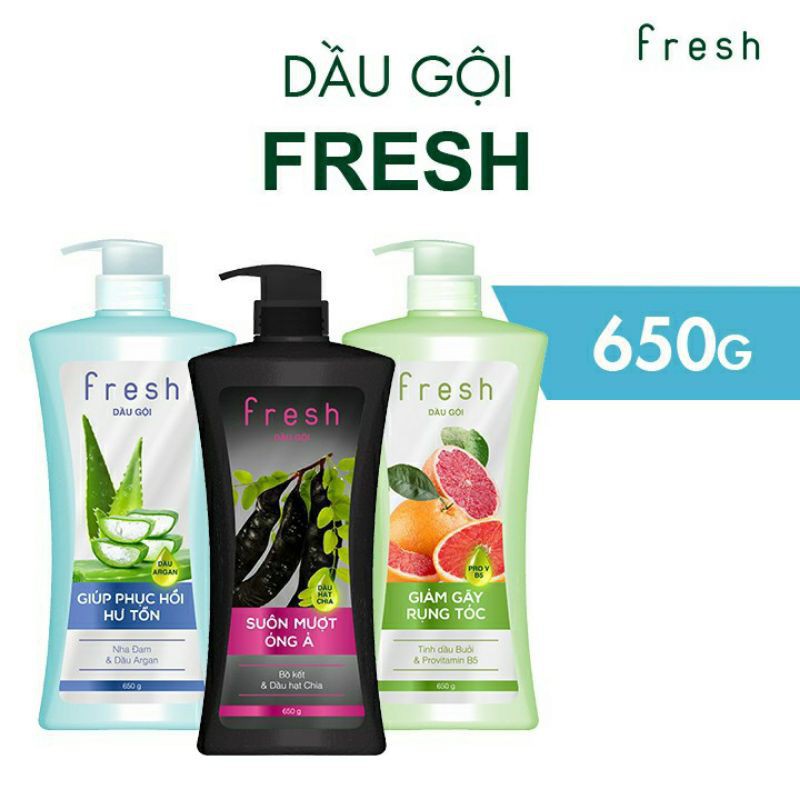 Dầu Gội Fresh 650 gram