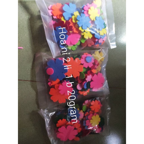 Hoa nỉ 1li, 2li dập sẵn trang trí mầm non, làm đồ handmade🌻SHOP MẦM NON NHƯ Ý 🌻