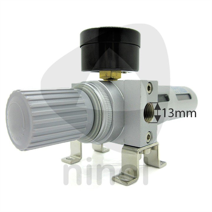 Bộ lọc hơi khí nén có van điều áp STNC kiểu Festo LFR