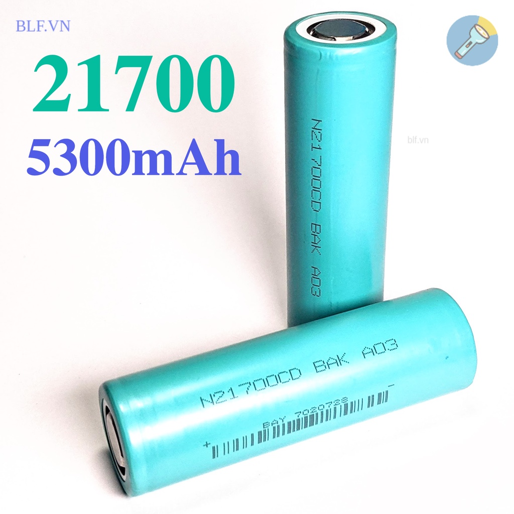 Pin sạc 21700 BAK N21700CD 5300 mAh xả 10A