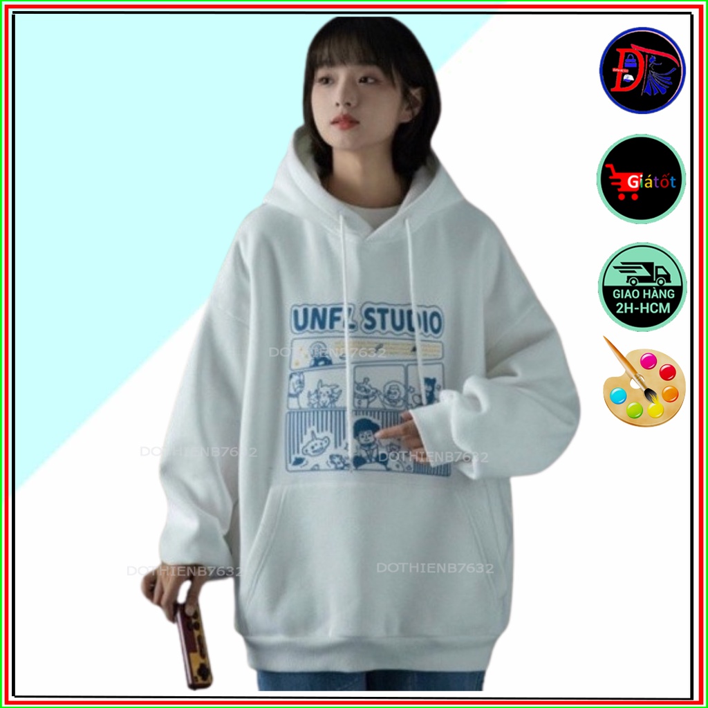 Áo hoodie nam UNFL STUDIO chất nỉ cao cấp Unisex BỎ SỈ