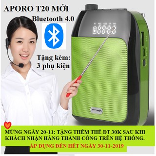 Máy trợ giảng Aporo T20 UHF bluetooth chính hãng