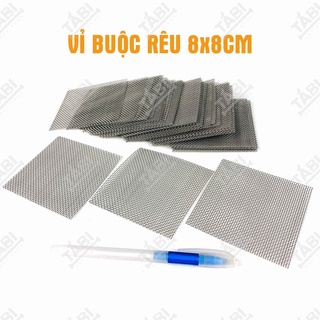 Vỉ inox buộc rêu, ươm rêu, giá thể trồng cây thuỷ sinh không rỉ sét