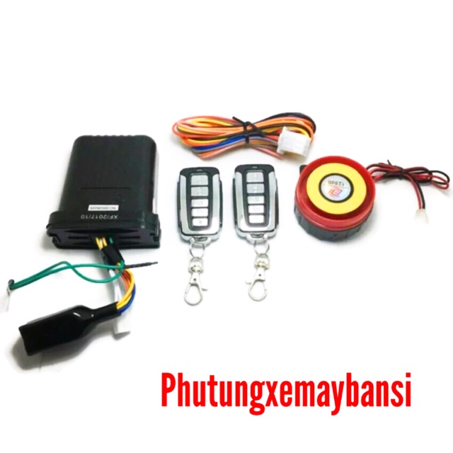 Khoá chống trộm Remote 5 nút có chế độ im lặng