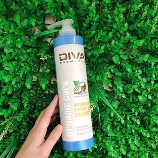 DẦU GỘI PHỤC HỒI GIỮ MÀU DIVA COLLAGEN 750ML ITALIA