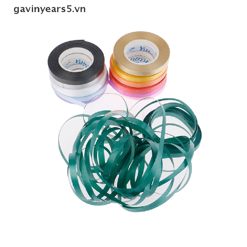 Cuộn Dây Ruy Băng Lụa Satin Dài 10M Dùng Trang Trí Tiệc Cưới / Sinh Nhật