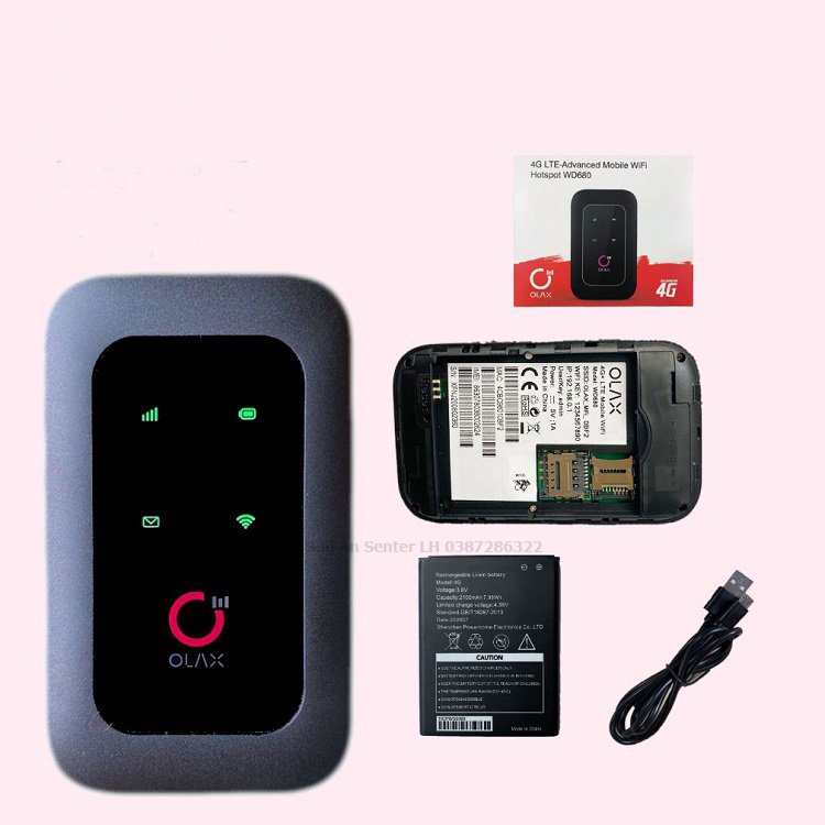 Thiết bị mạng Nhập Khẩu – Cục Phát Wifi ZTE WD680 Wipod Reliance 4g- Tốc Độ Siêu Khủng Dùng Tất Cả Các Loại Sim