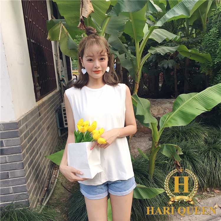 [FREE SHIP ĐƠN TỪ 50K] Áo tanktop nữ trơn cá tính HARI0520 1