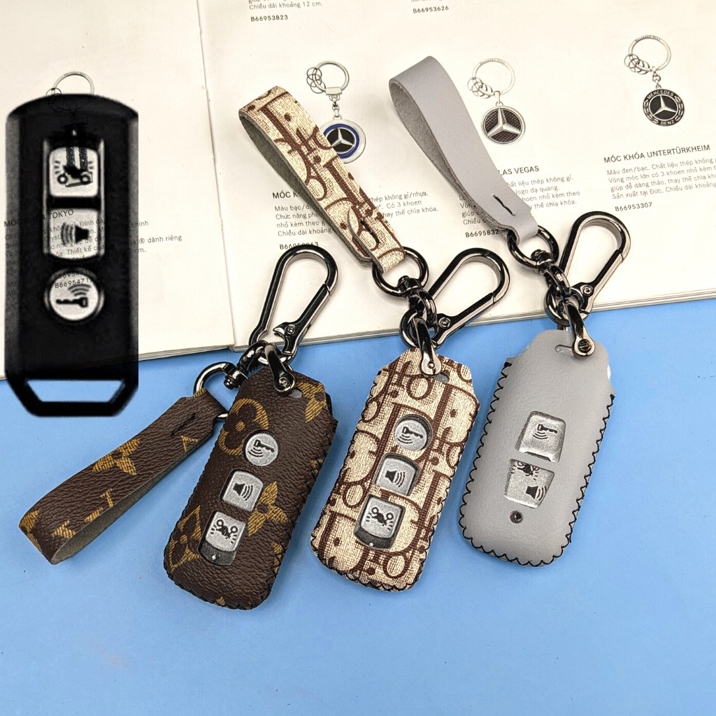 Bao Da Smartkey SH,bao chìa khoá sh nhiều màu sắc ( Móc D )