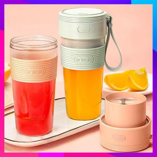 Cốc xay sinh tố cầm tay, cốc xay sinh tố tích điện dung tích 500ml