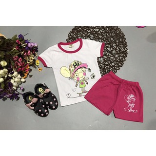 Bộ thun màu bé trai & gái (size 1-7)