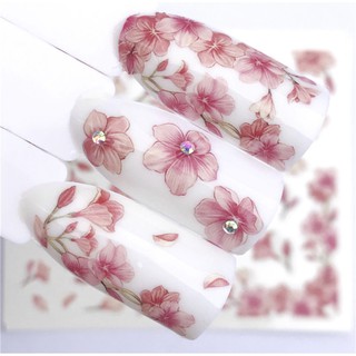 Decal nước 3D dán móng xing 08