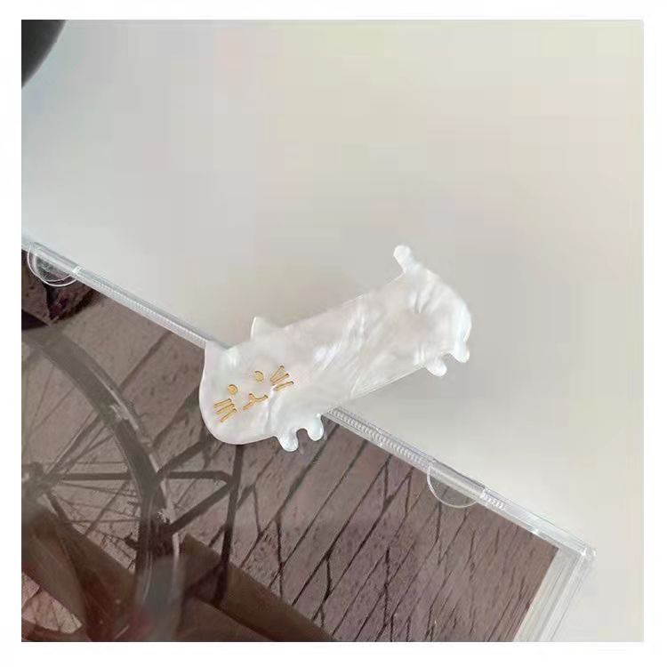 Kẹp Tóc Chú Mèo Vui Vẻ Phong Cách Hàn Quốc Dành Cho Bạn Gái