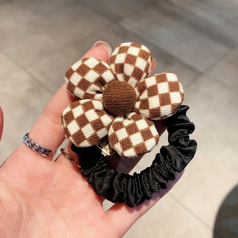 Dây Buộc Tóc Cao Su Hình Hoa Hướng Dương Siêu Dễ Thương