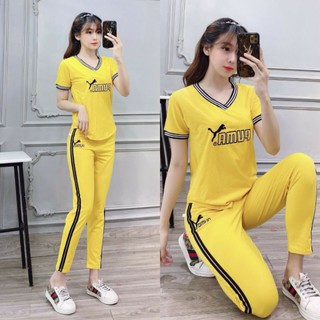 (Khai trương bán giá vốn) Đồ bộ mặc nhà thun cotton, đồ bộ nữ đẹp chất liệu thun cotton co giãn 4 chiều