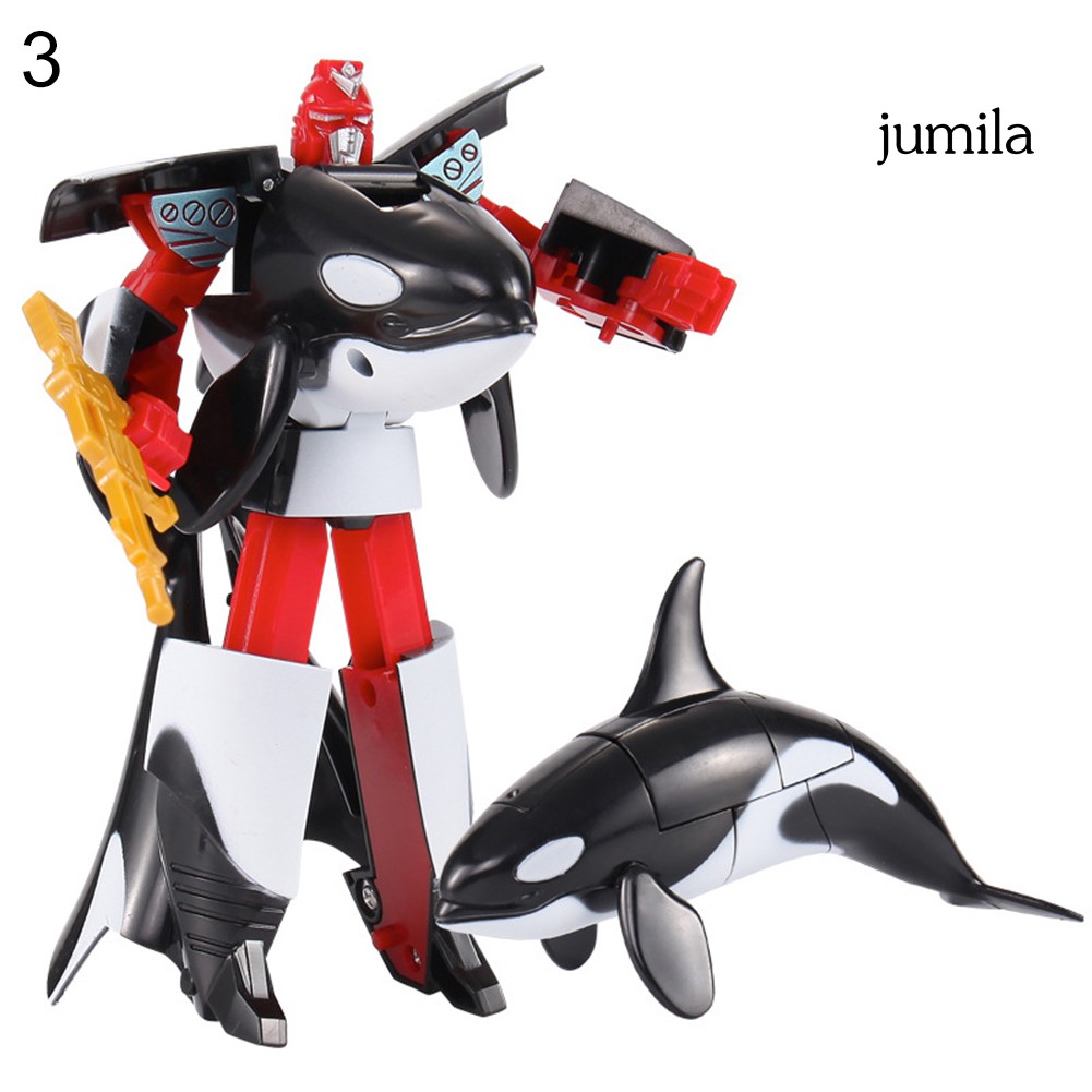 Mô Hình Rô Bốt Biến Hình Cá Mập / Cá Mập / Cá Heo Cho Bé