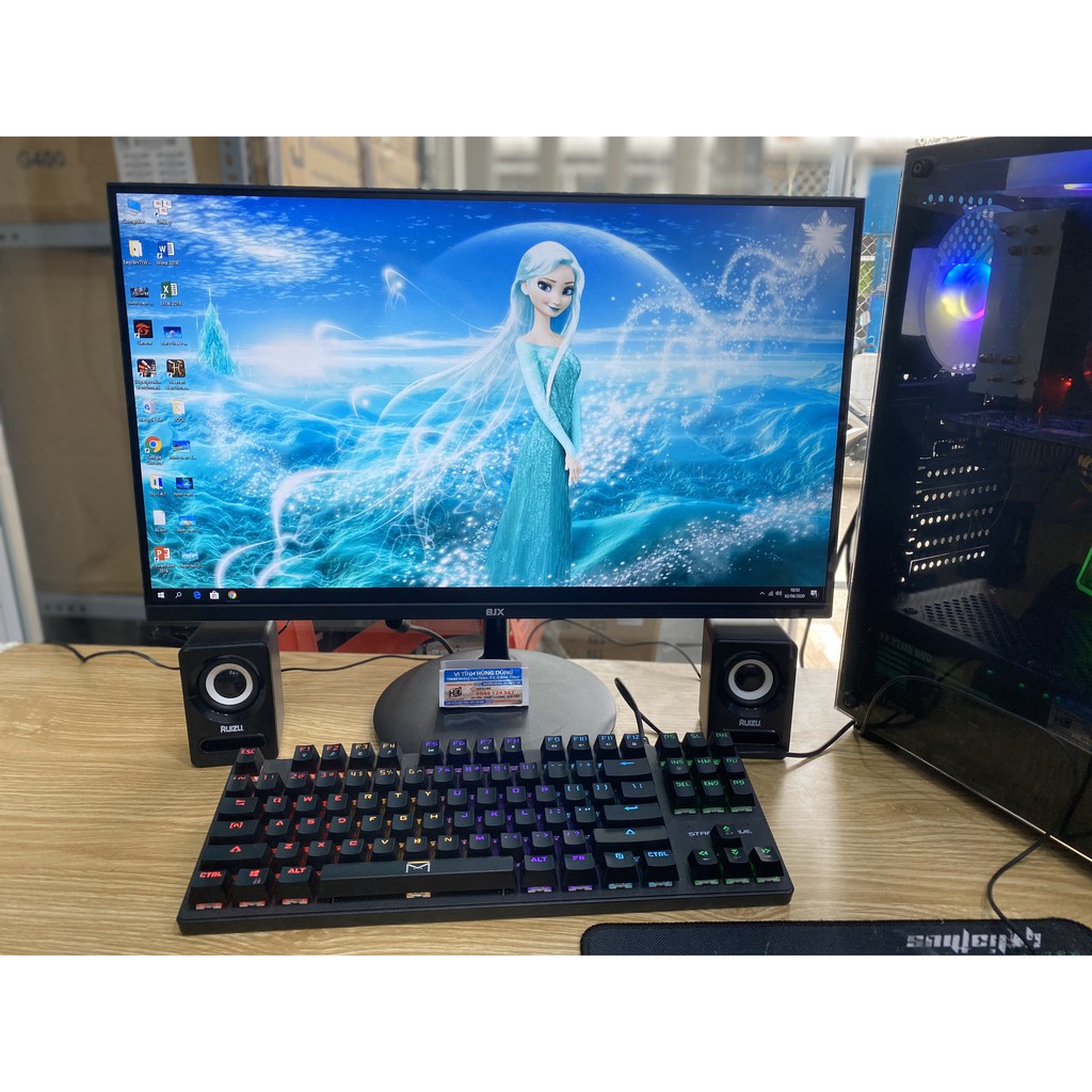 Màn hình máy tính để bàn, màn hình cong, màn hình 24 inch, 75hz, màn hình Q24 Forest Angle, BJX, MSI