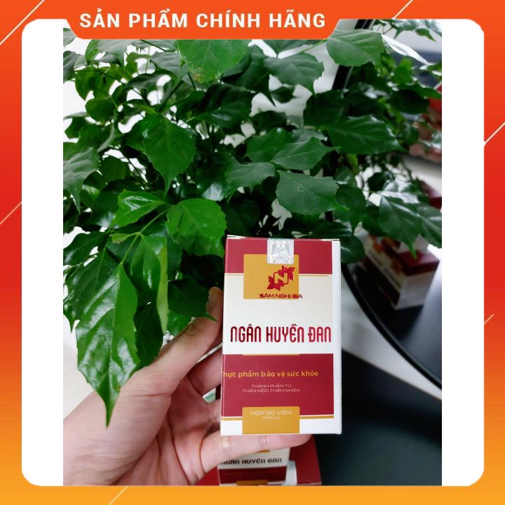 Ngân Huyền Đan hỗ trợ giảm ho, đờm, đau rát họng, khản tiếng CHÍNH HÃNG