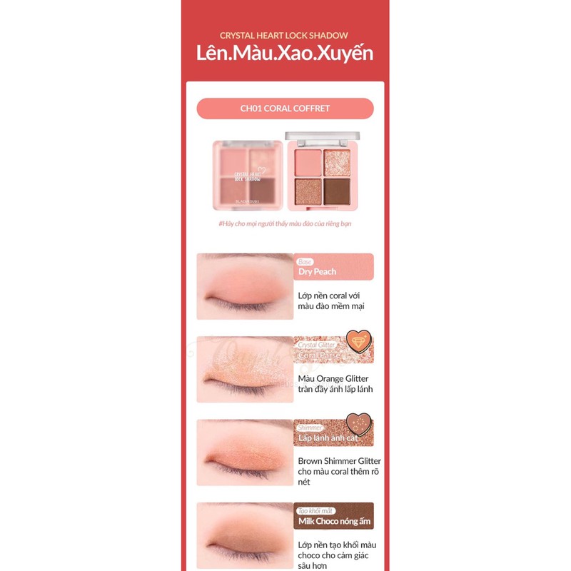 PHẤN MẮT 4 Ô BLACK ROUGE | BigBuy360 - bigbuy360.vn