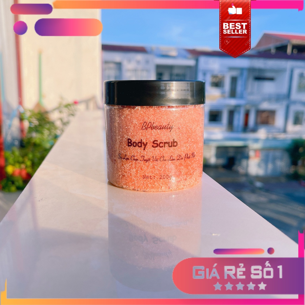 Tẩy tế bào chết Muối hồng Hymalaya Handmade BODY SCRUB Lấy đi lớp da chết toàn thân cho da thêm khỏe mạnh từ bên trong