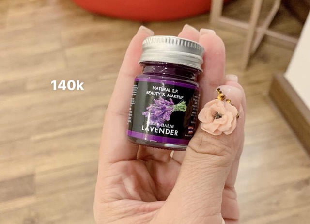 Dầu Cù Là Giúp Ngủ Ngon LAVENDER SLEEP BALM Natural S.P. Beauty & Makeup 15g - Thái Lan