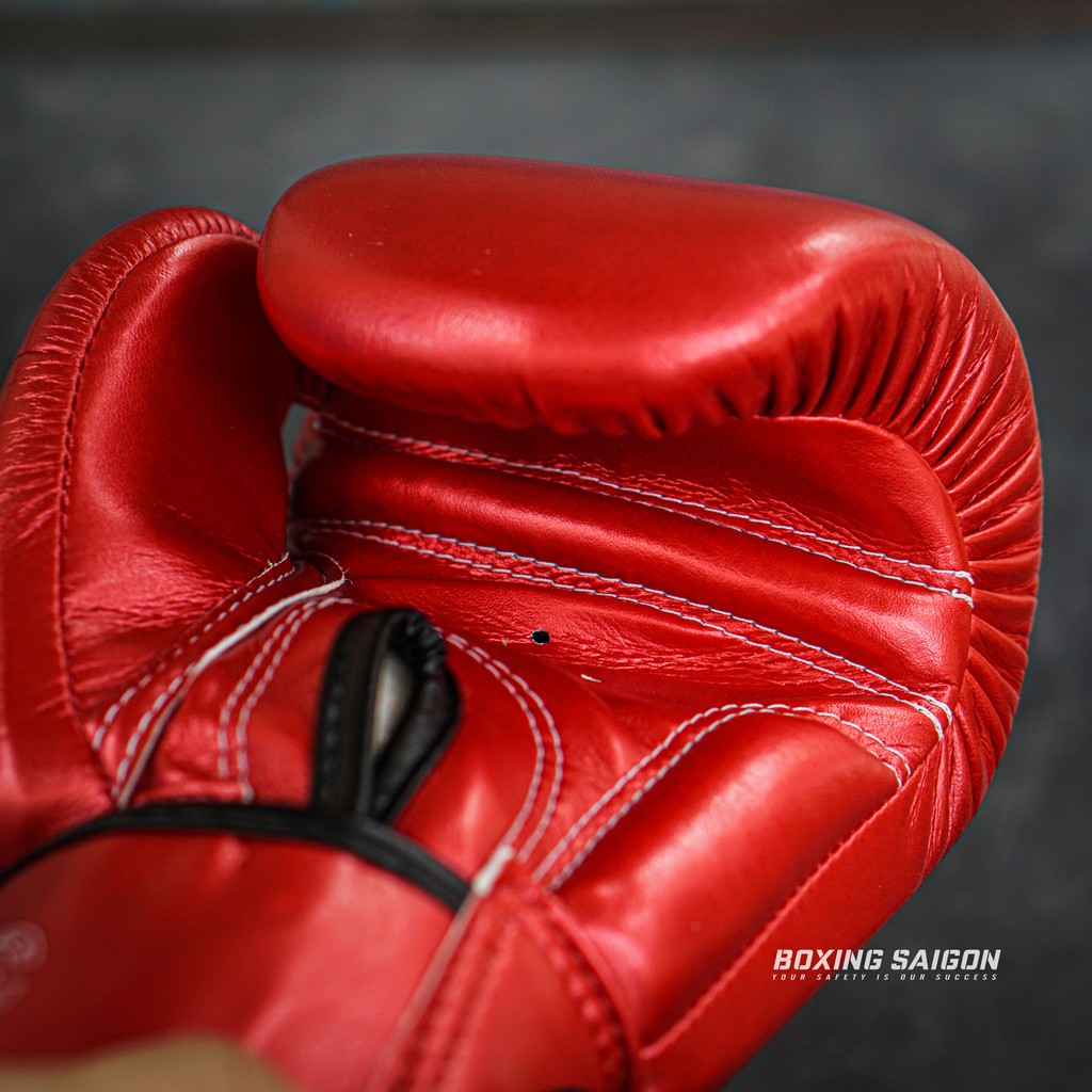Găng tay boxing Fairtex BGV22 Metallic - Red