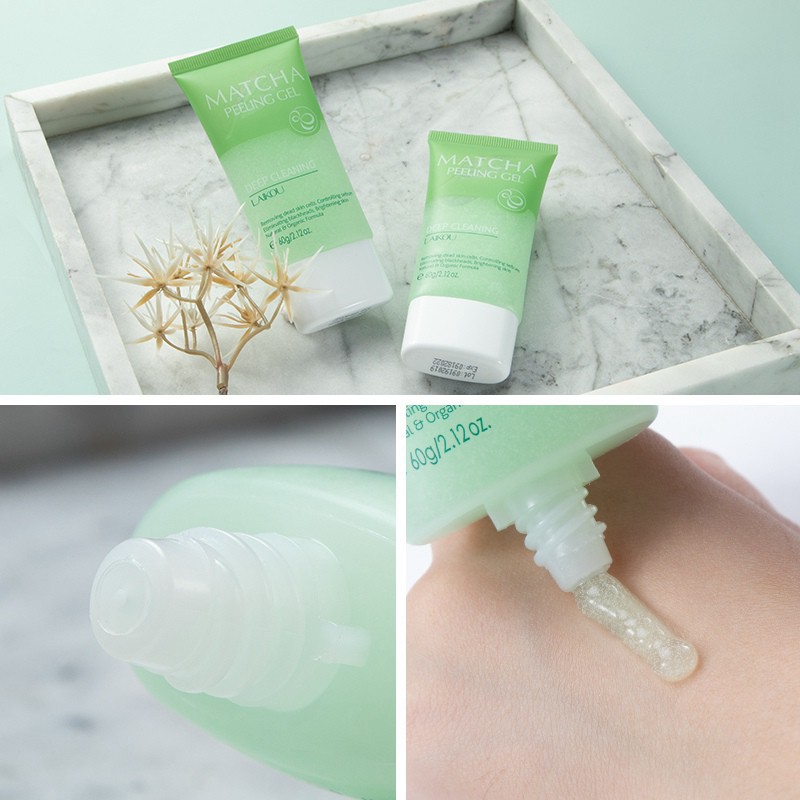[Hàng mới về] Gel tẩy tế bào chết hương trà xanh hiệu quả hiệu LAIKOU | BigBuy360 - bigbuy360.vn