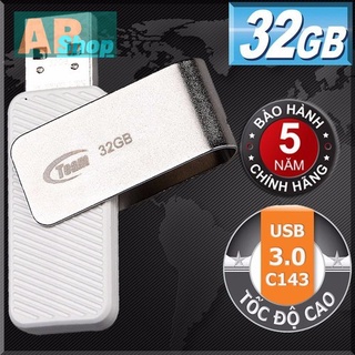 USB Team Group INC C143 32GB / USB 3.0 tốc độ cao (Trắng) – hàng chính hãng
