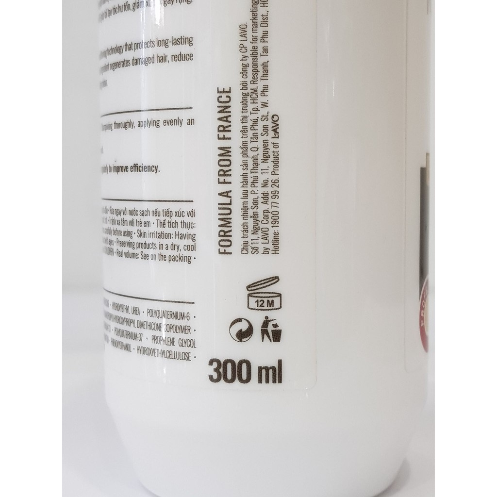 Dầu Gội Hoặc Dầu Xả Giữ Màu Tóc Nhuộm LAVOX NANO COMPLEX 300ml