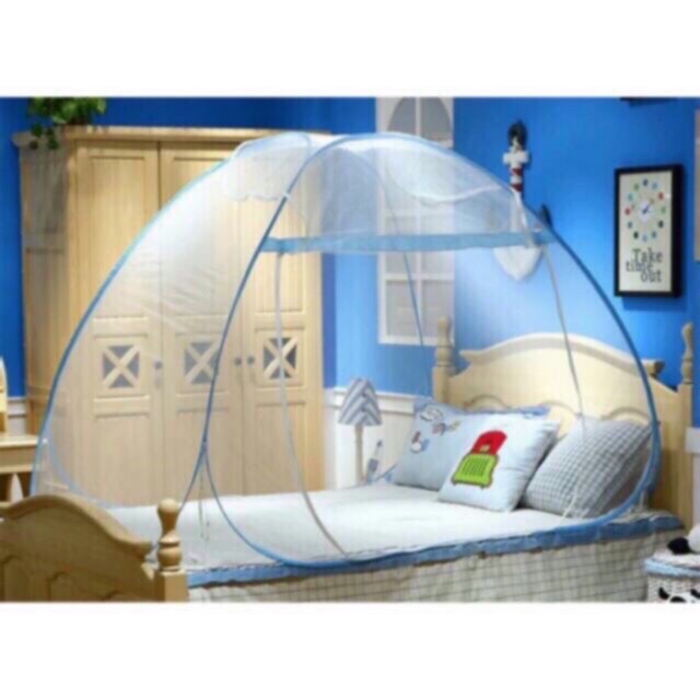 (Rẻ Vô Địch) Mùng Tự Bung - Màn Tự Bung Cao Cấp 1m2 1m6 1m8 2m2