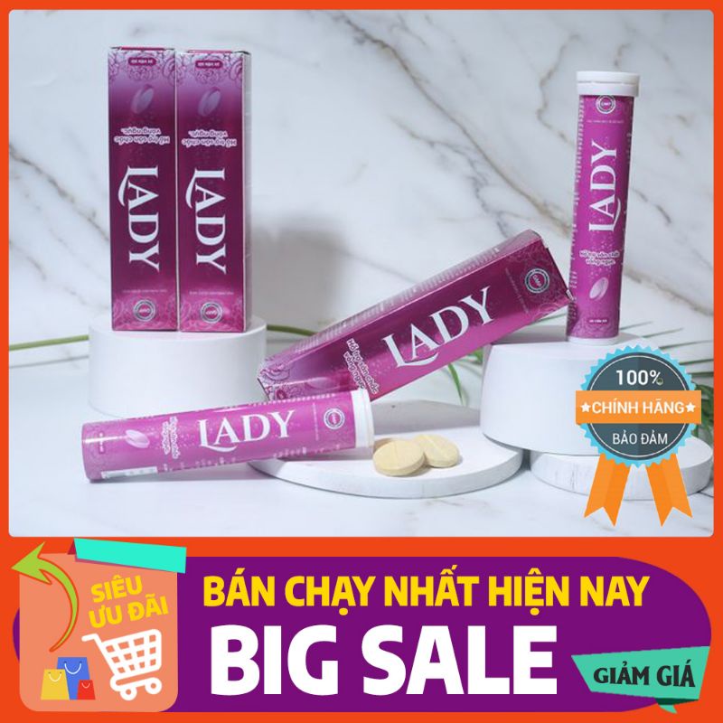 Viên Sủi LADY Tăng Vòng 1 Chính Hãng