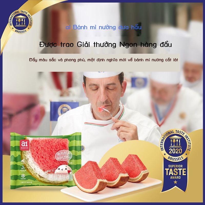A1 Bánh mì nướng dưa hấu 480g / hộp