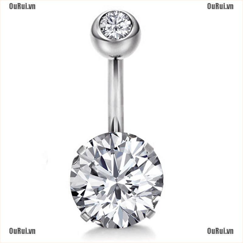 Khuyên Rốn Đính Đá Cao Cấp Hợp Thời Trang