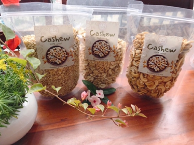 500G HẠT ĐIỀU NGUYÊN VỊ BỂ ĐÔI RANG MỘC CHÍN KHÔNG PHỤ GIA HP Healthy | BigBuy360 - bigbuy360.vn