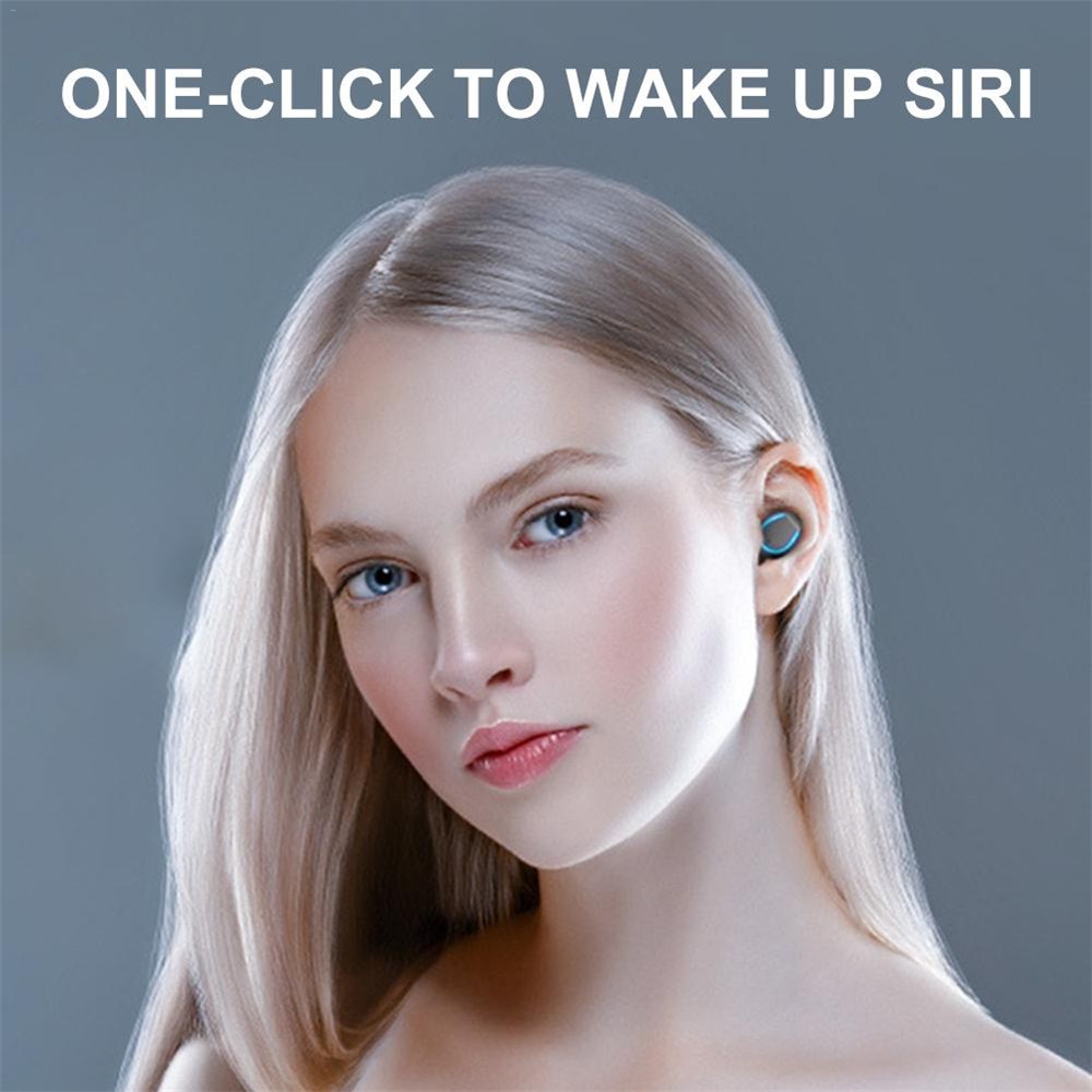 Tai Nghe Bluetooth 5.0 10W Tws F9-5u Tws Kèm Phụ Kiện