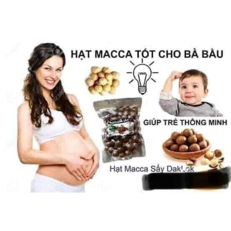 HẠT MACCA SẤY KHÔ  DAKLAK SẤY GIÒN NGON BÉO BÙI - Lùn Con Food