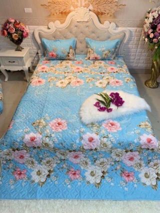Sét chăn ga gối poly